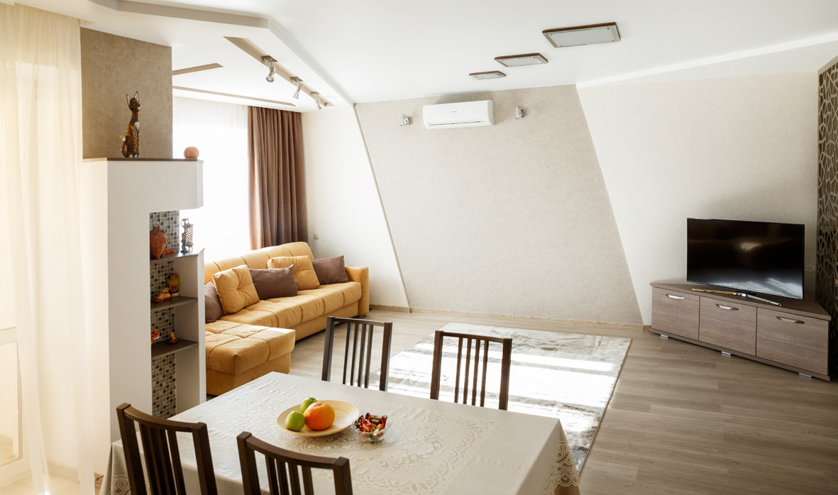 Дизайн-проект двухуровневой квартиры S=120 м2