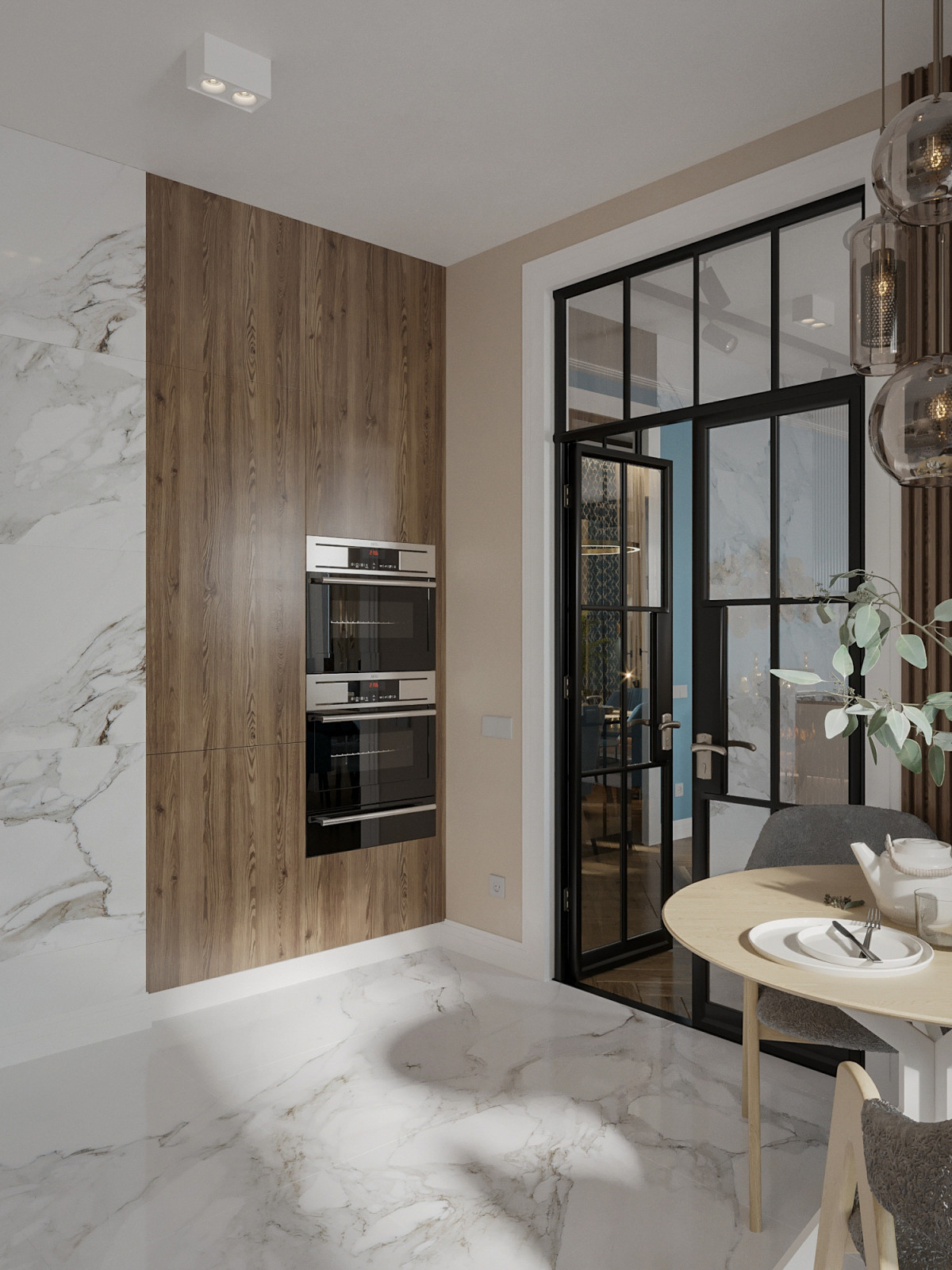 Обложка проекта: Дизайн квартиры в г. Омске ЖК "Серебряный берег"