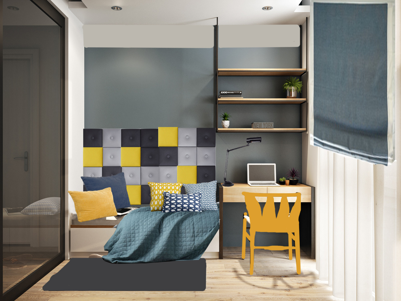 Обложка проекта: Спальня подростка