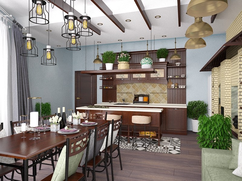 Летняя гостиная