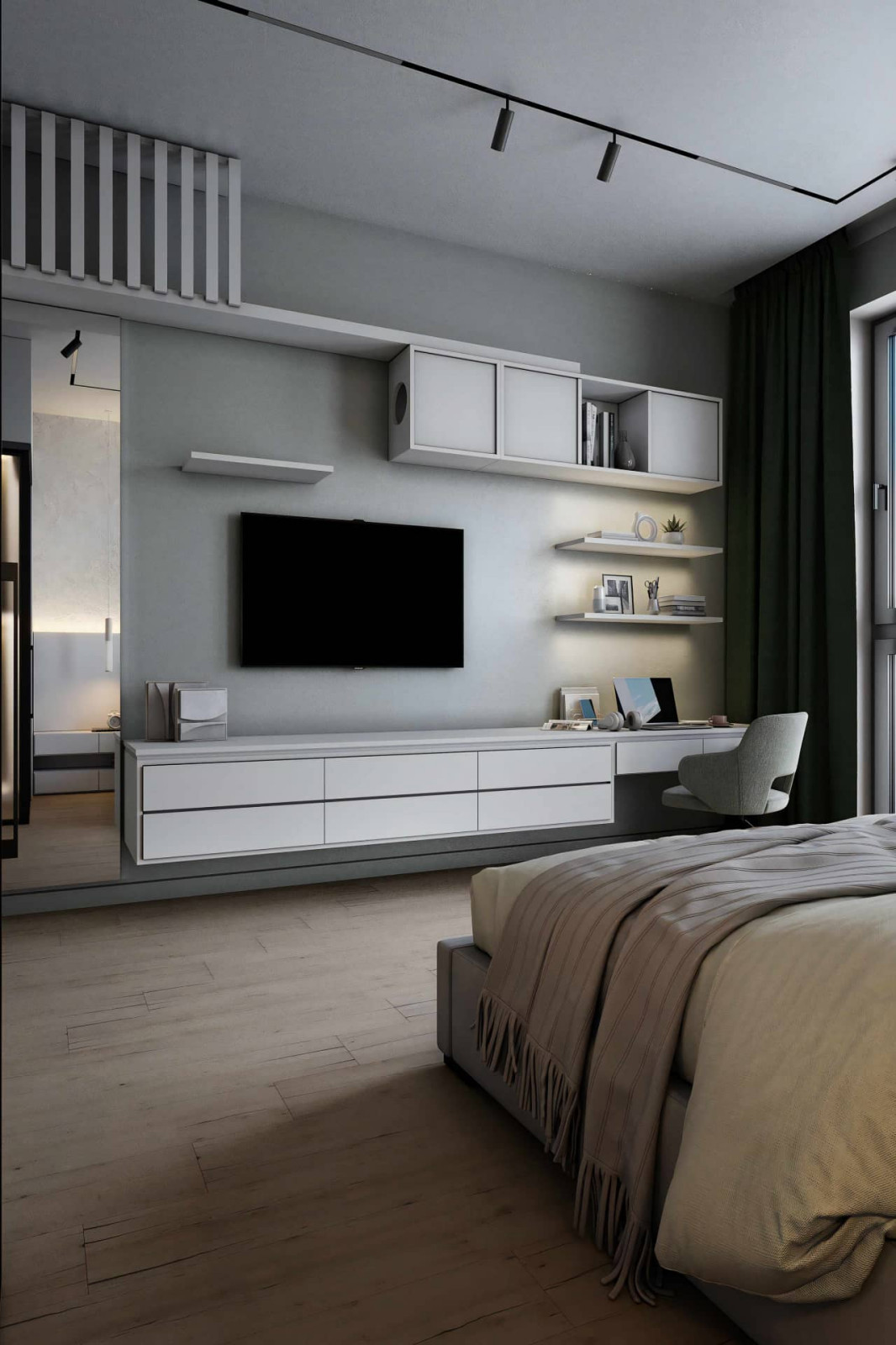 Дизайн и ремонт квартиры в ЖК «Хорошёвский» — Неоклассика для кота