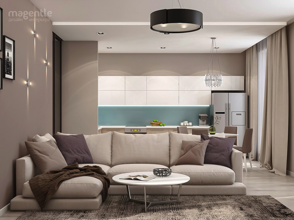 ЖК Бавария - Кухня-гостиная