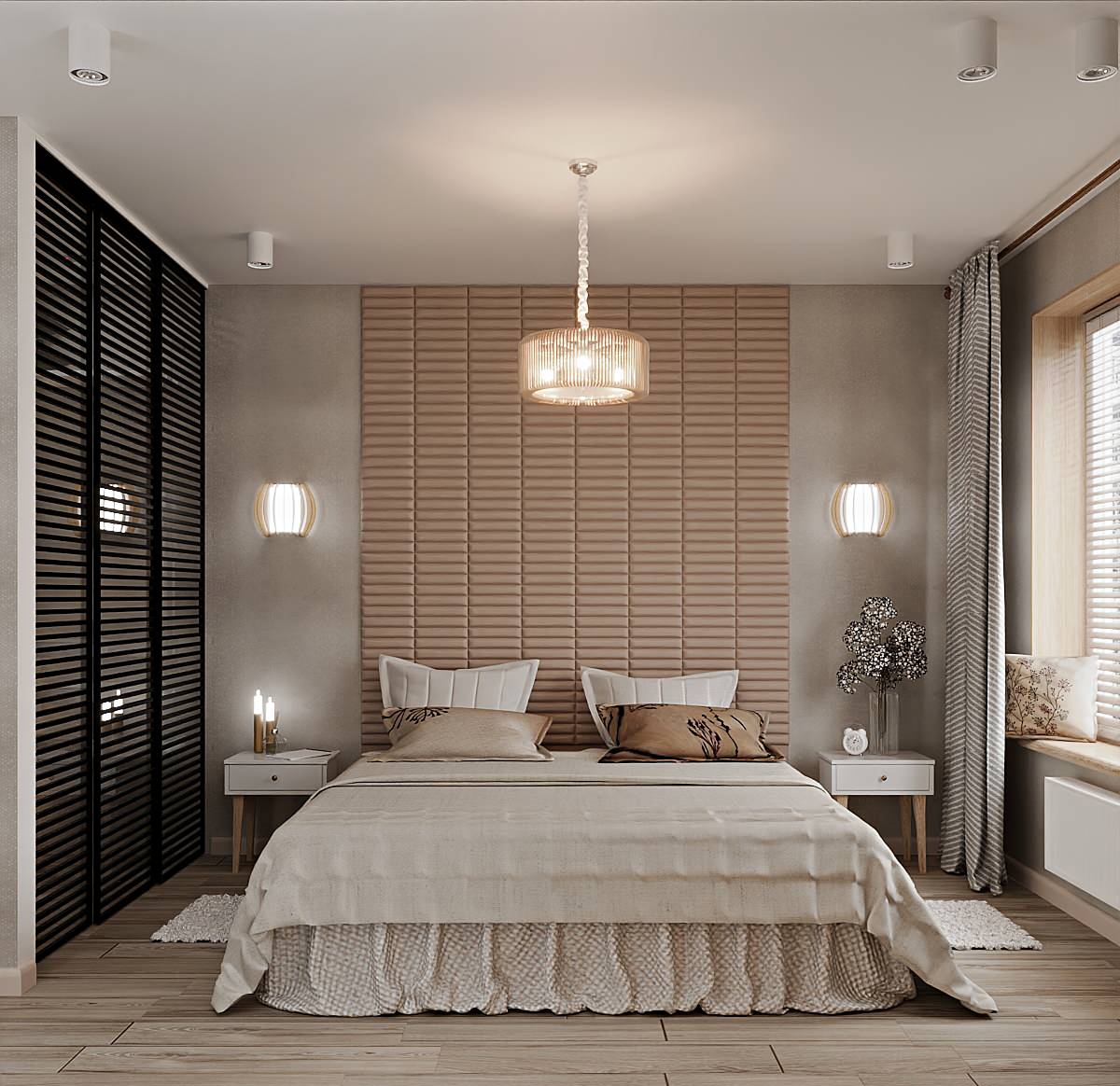 Обложка проекта: Спальня из проекта "Ретро Лайт"