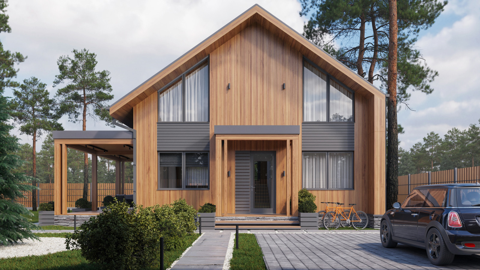 Обложка проекта: Проект для отдыха за городов в Московской области