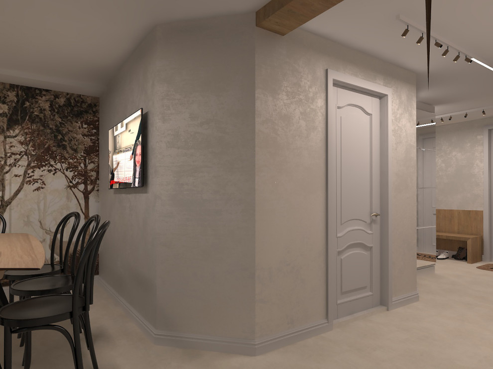 сложная геометрия комнаты