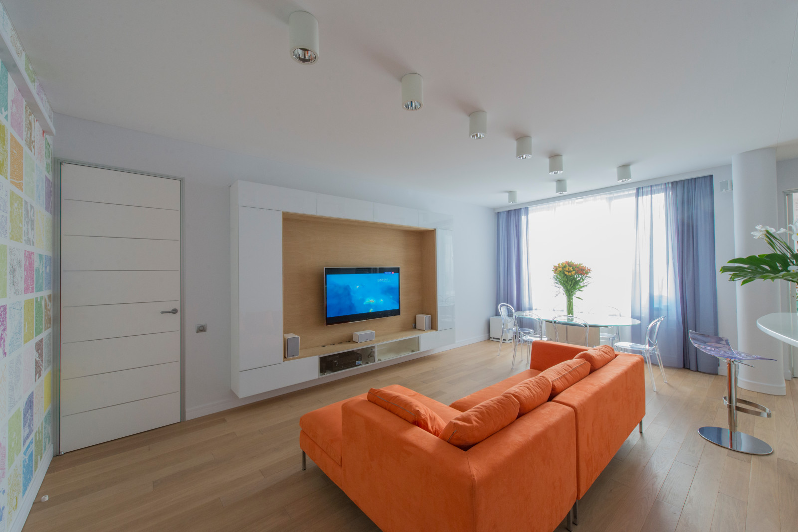 "Хромотерапия" - квартира в Москве