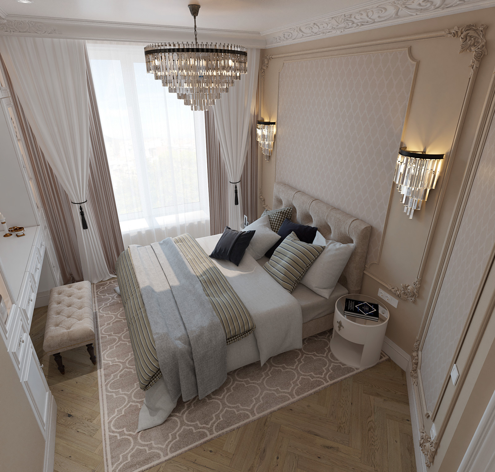 Спальня в ЖК премиум класса