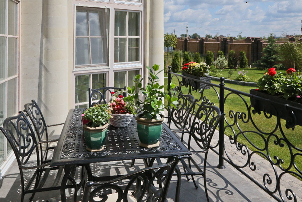 Реализованный проект дома в классическом стиле "Покровское"