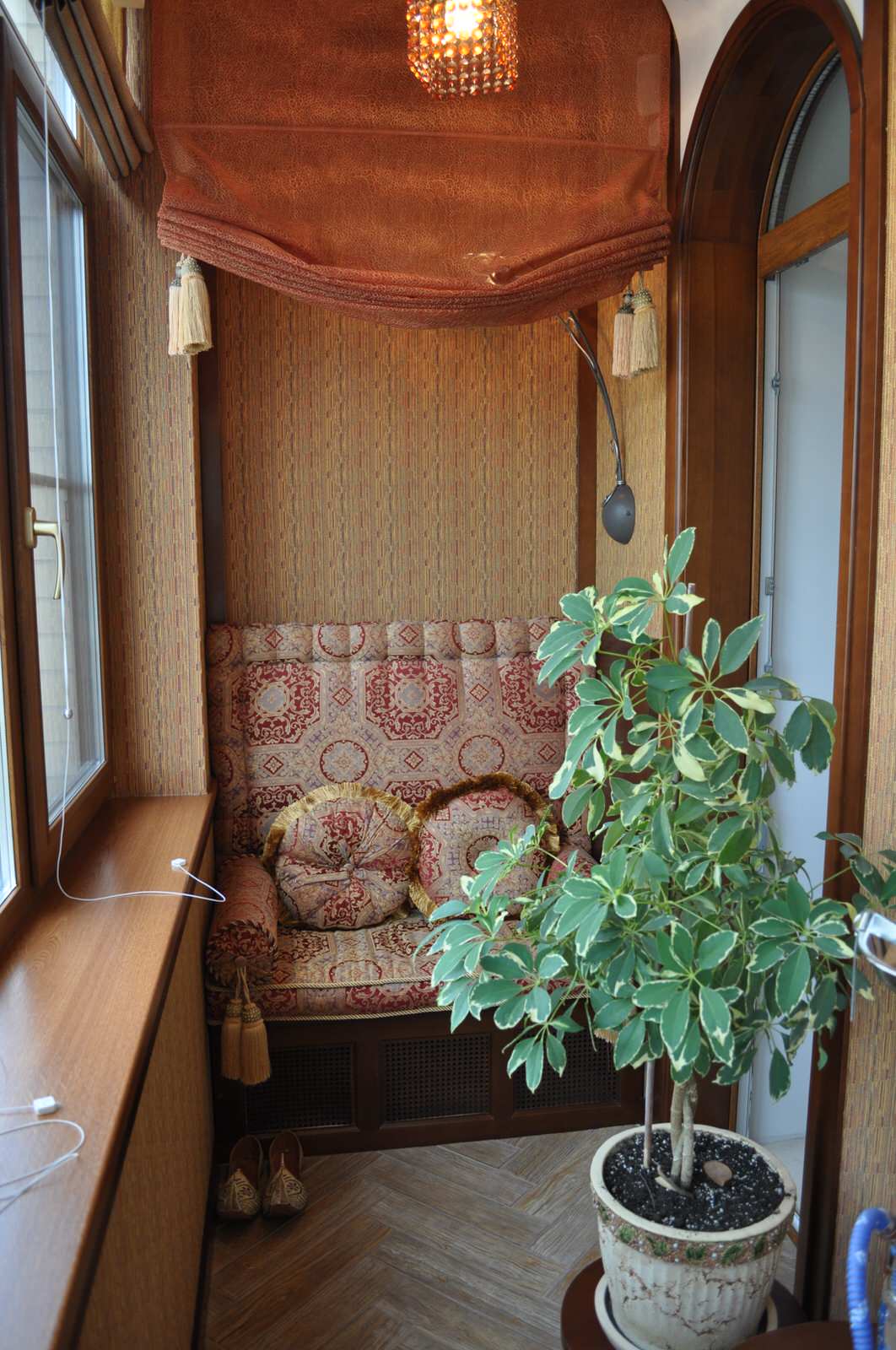 Кальянная на балконе