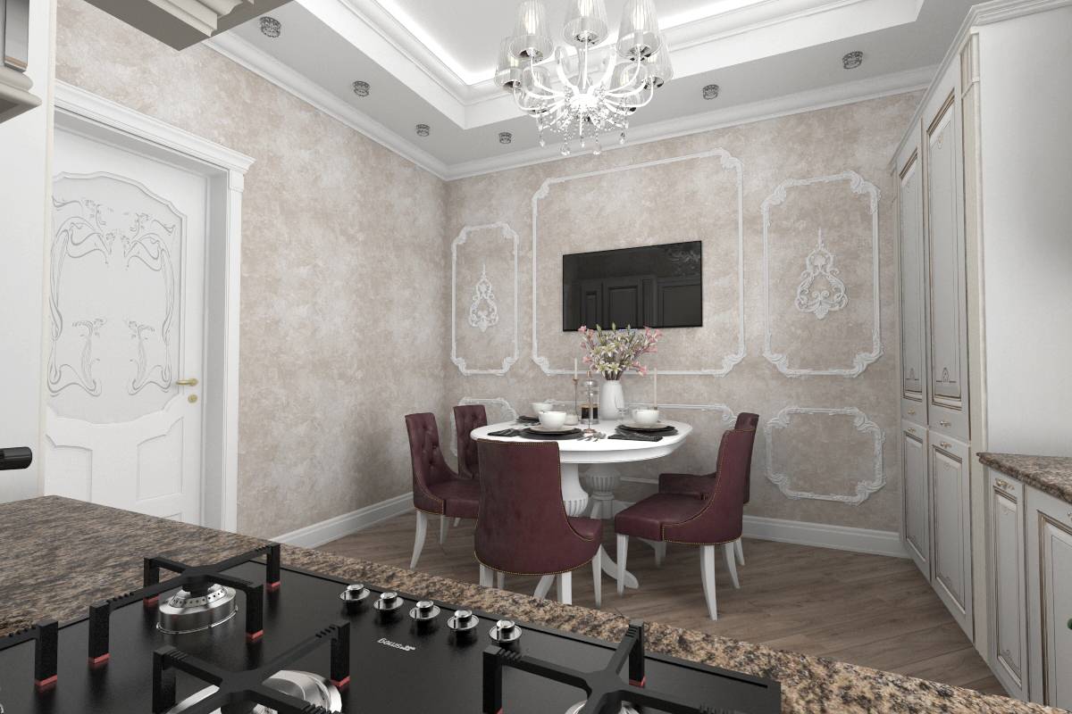 Дизайн-проект квартиры по ул. Серышева