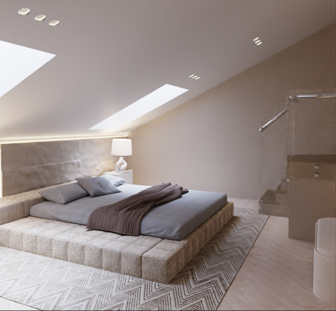 Дизайн-проект дома (420 м2) в стиле нео-модерн