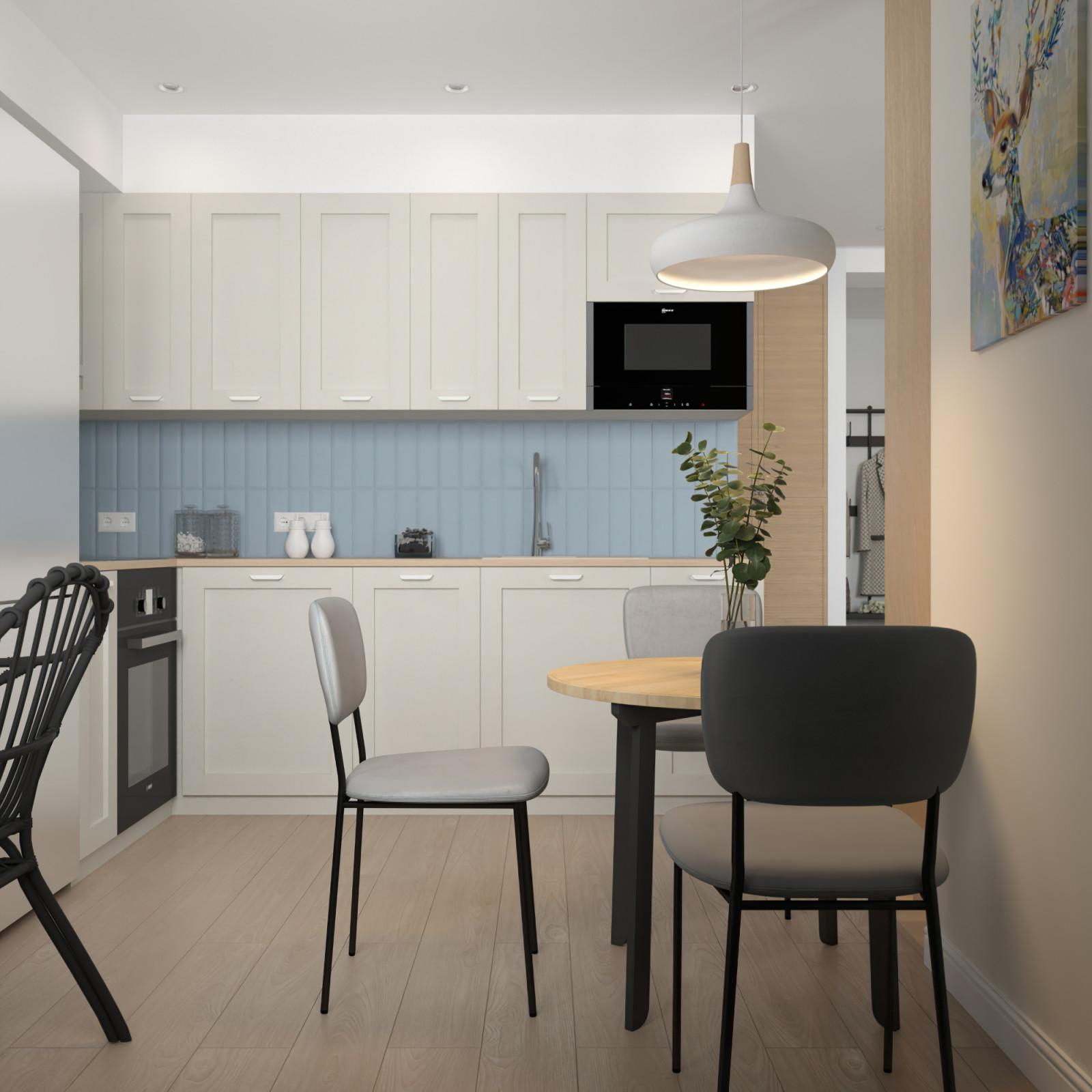 Небольшая квартира под сдачу. Видное.