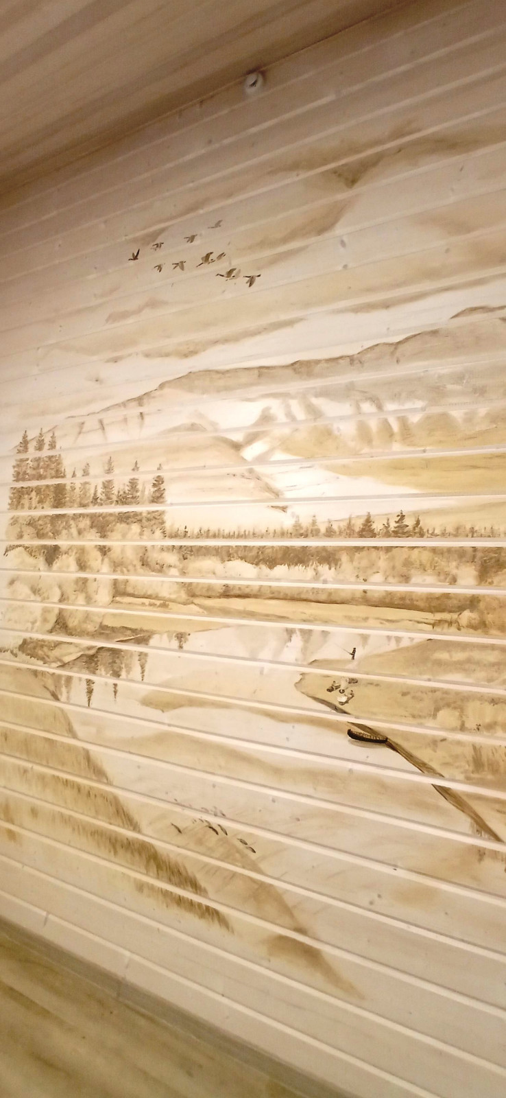 Роспись своей стены вместе с художником