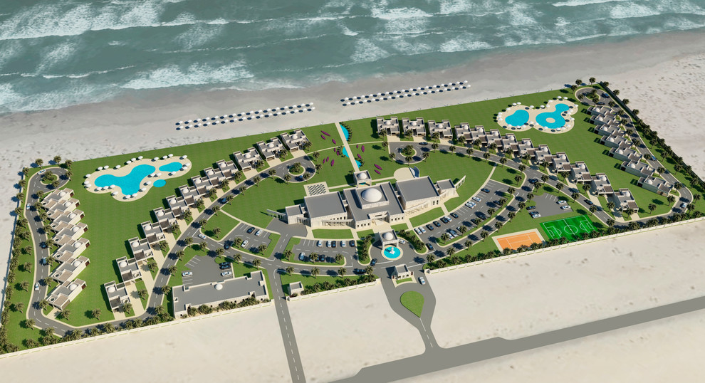 Обложка проекта: AL ASHKHARA ПЛЯЖНЫЙ КУРОРТ