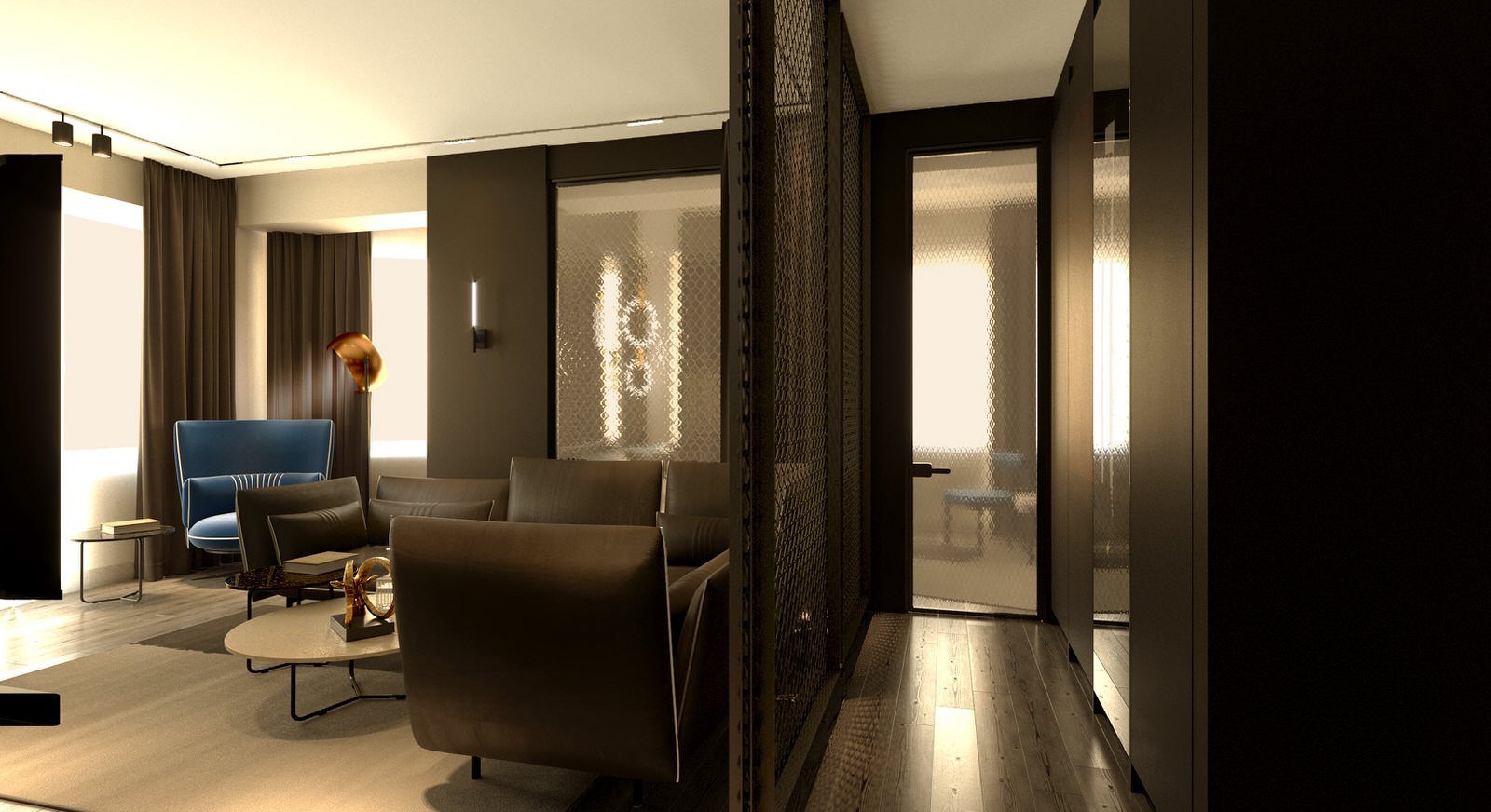 Мужской интерьер