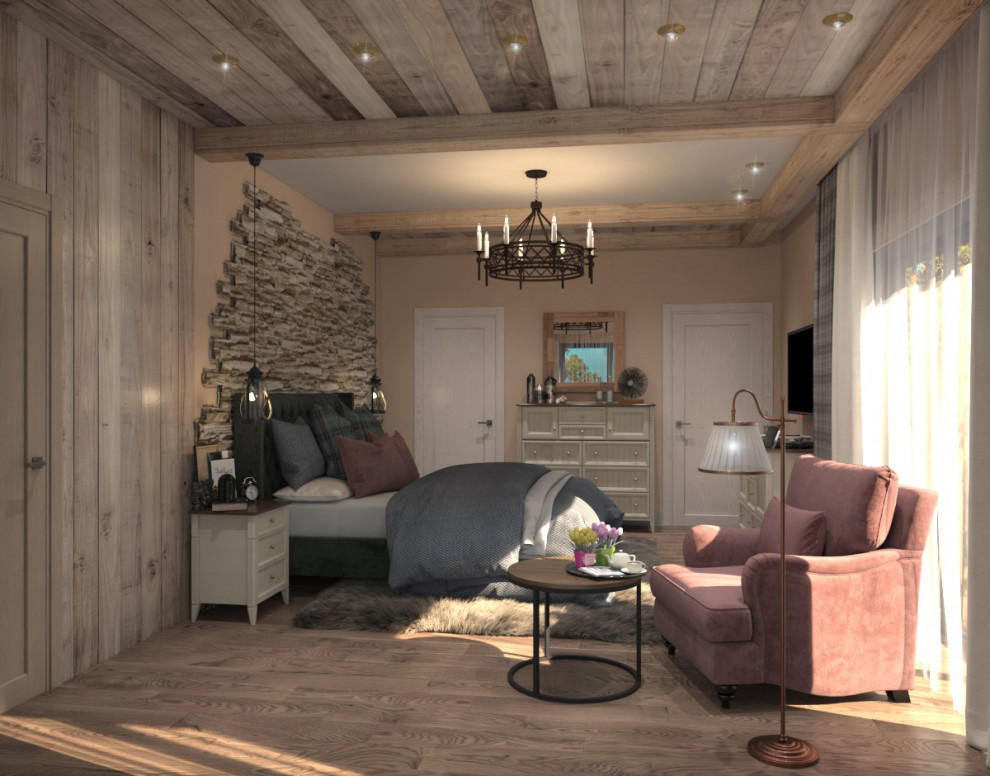 Коттедж с элементами стиля шале