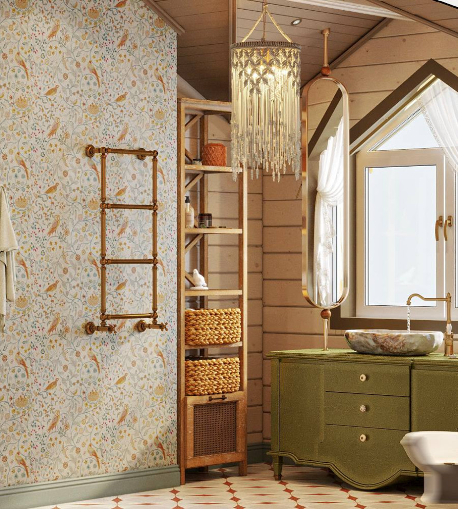 Загородный дом на озере, 230 м2