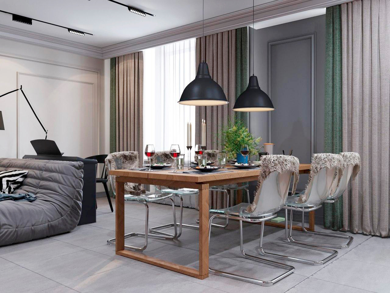 Скандинавский лофт