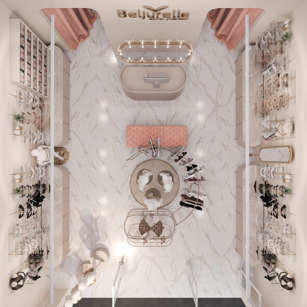 Дизайн проект магазина  женского нижнего белья.