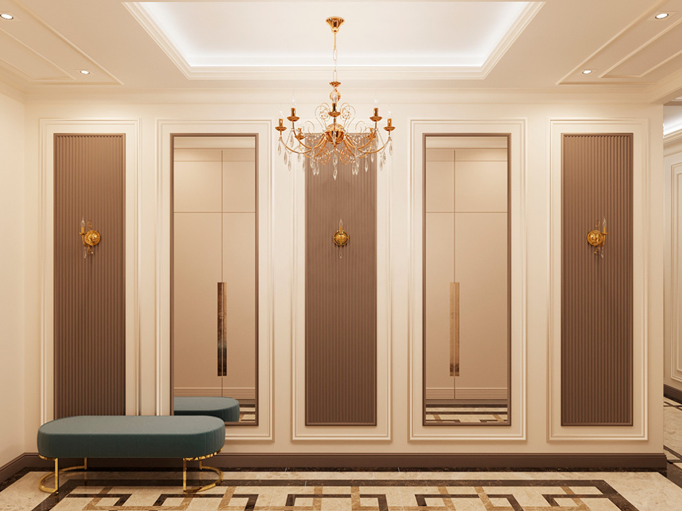 ДИЗАЙН ИНТЕРЬЕРА КВАРТИРЫ В ЖК РУМЯНЦЕВО-ПАРК, 105 КВ.М.