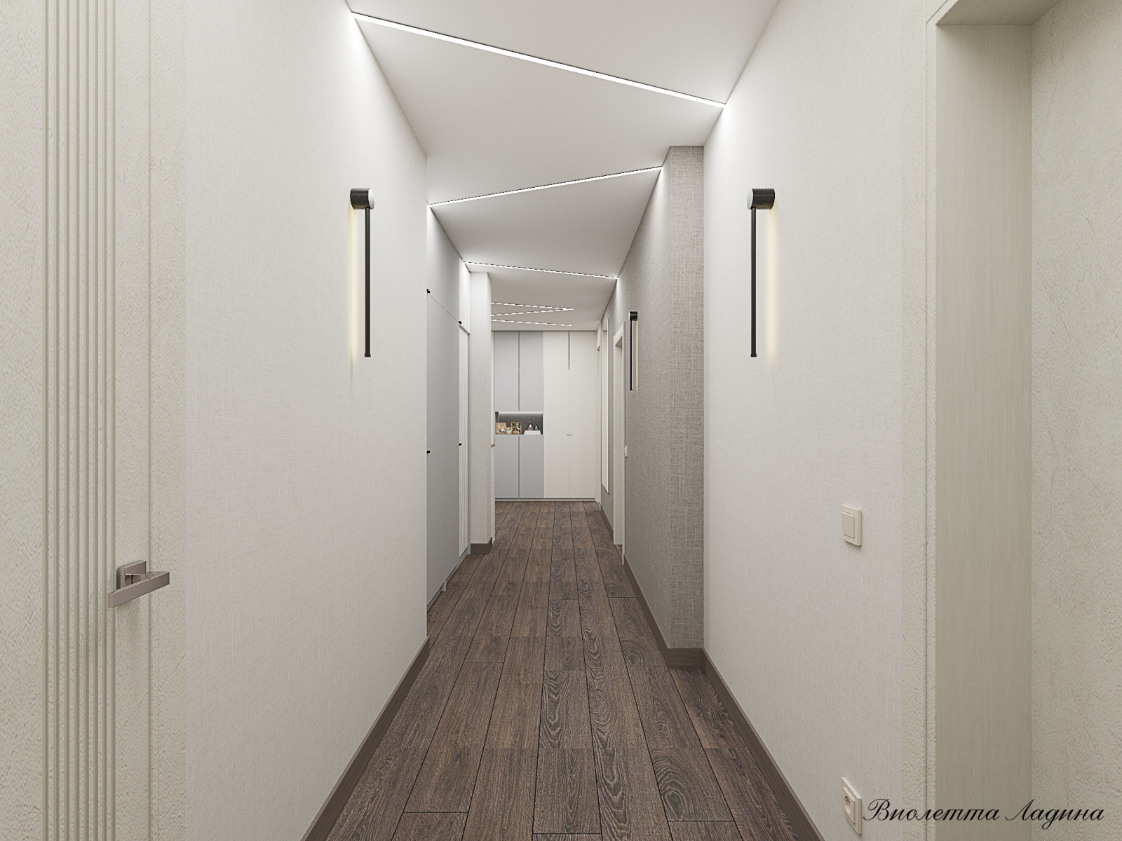 Большая квартира с воспоминаниями о путешествиях.