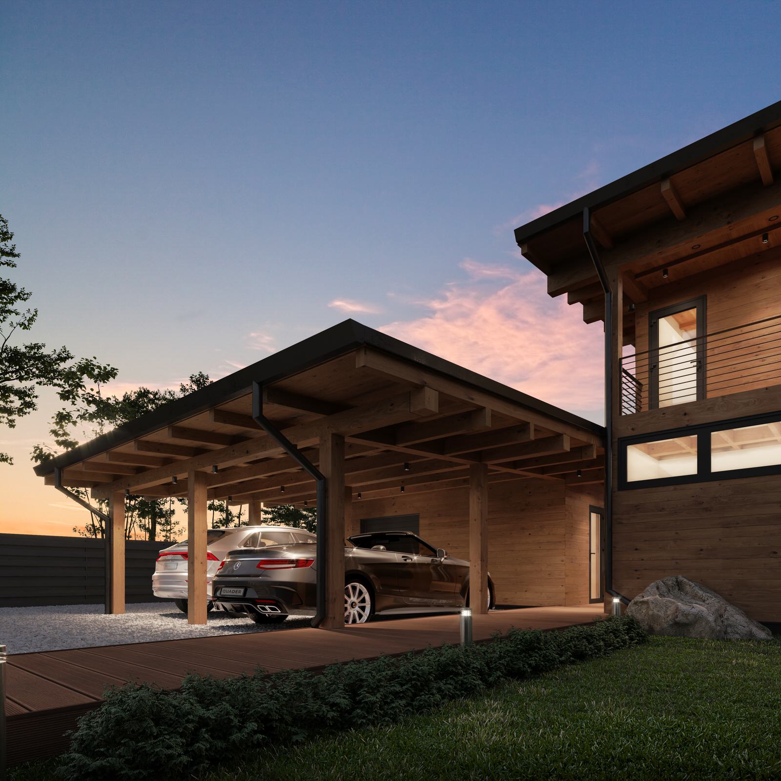 Архитектурный проект частного дома в с. Лесники