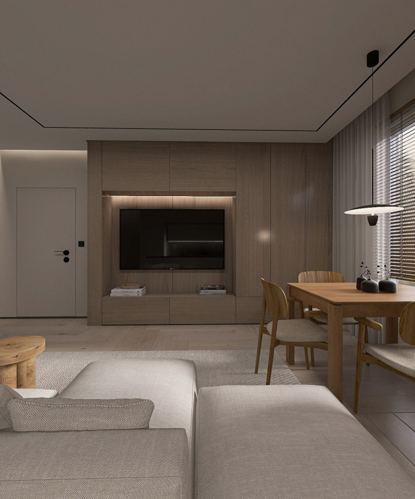 Кухня-гостиная 26 м2