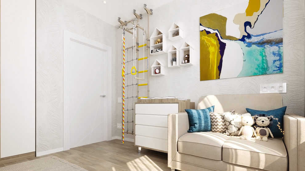 Дизайн-проект квартиры студии в современном стиле