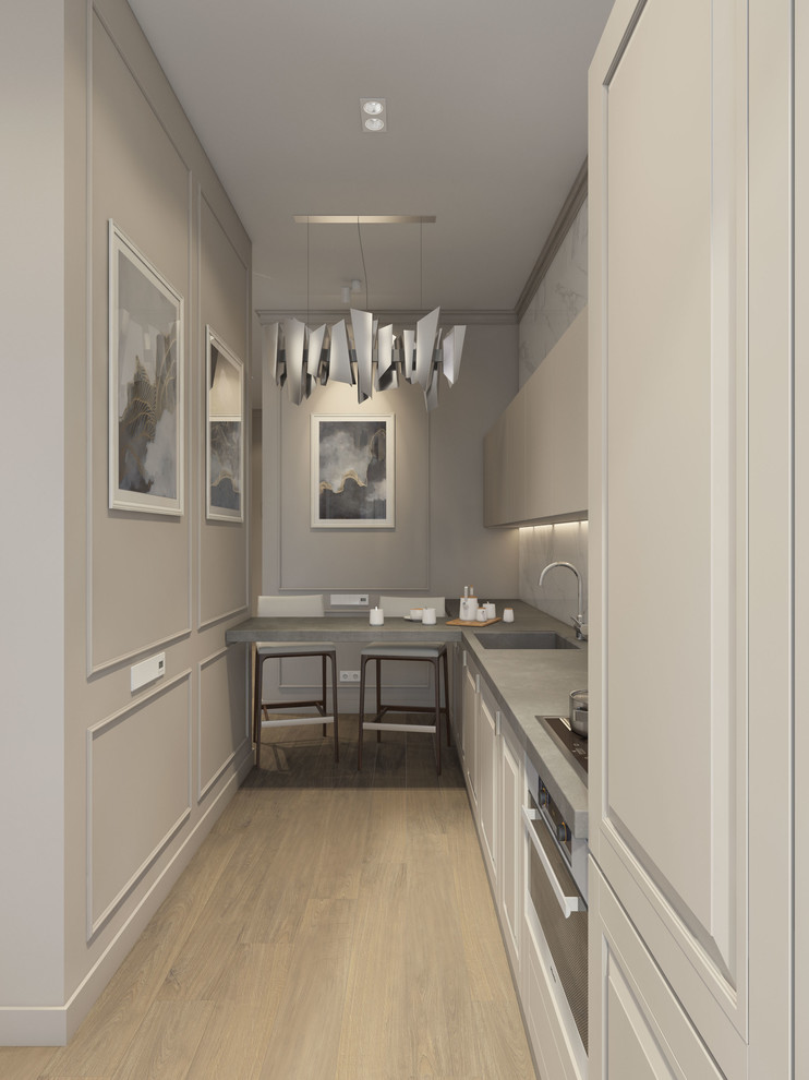 Интерьер апартаментов в MONTBLANC RESIDENCE 170 м^2