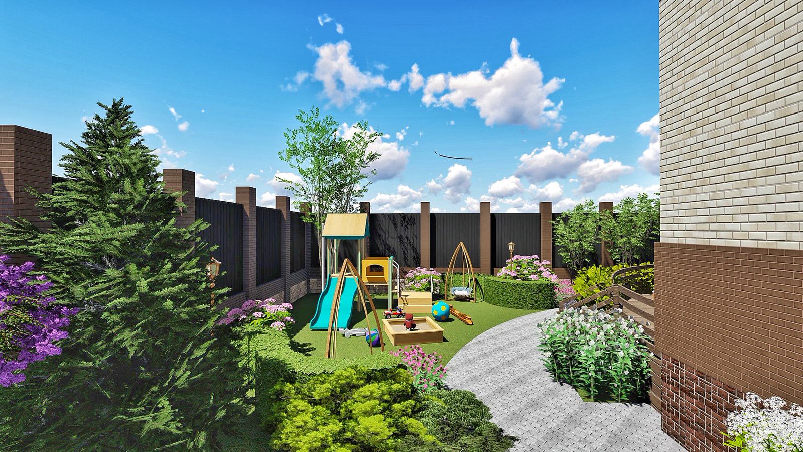 Ландшафтный дизайн участка в ДНТ Кедр (г Улан-Удэ, Бурятия)