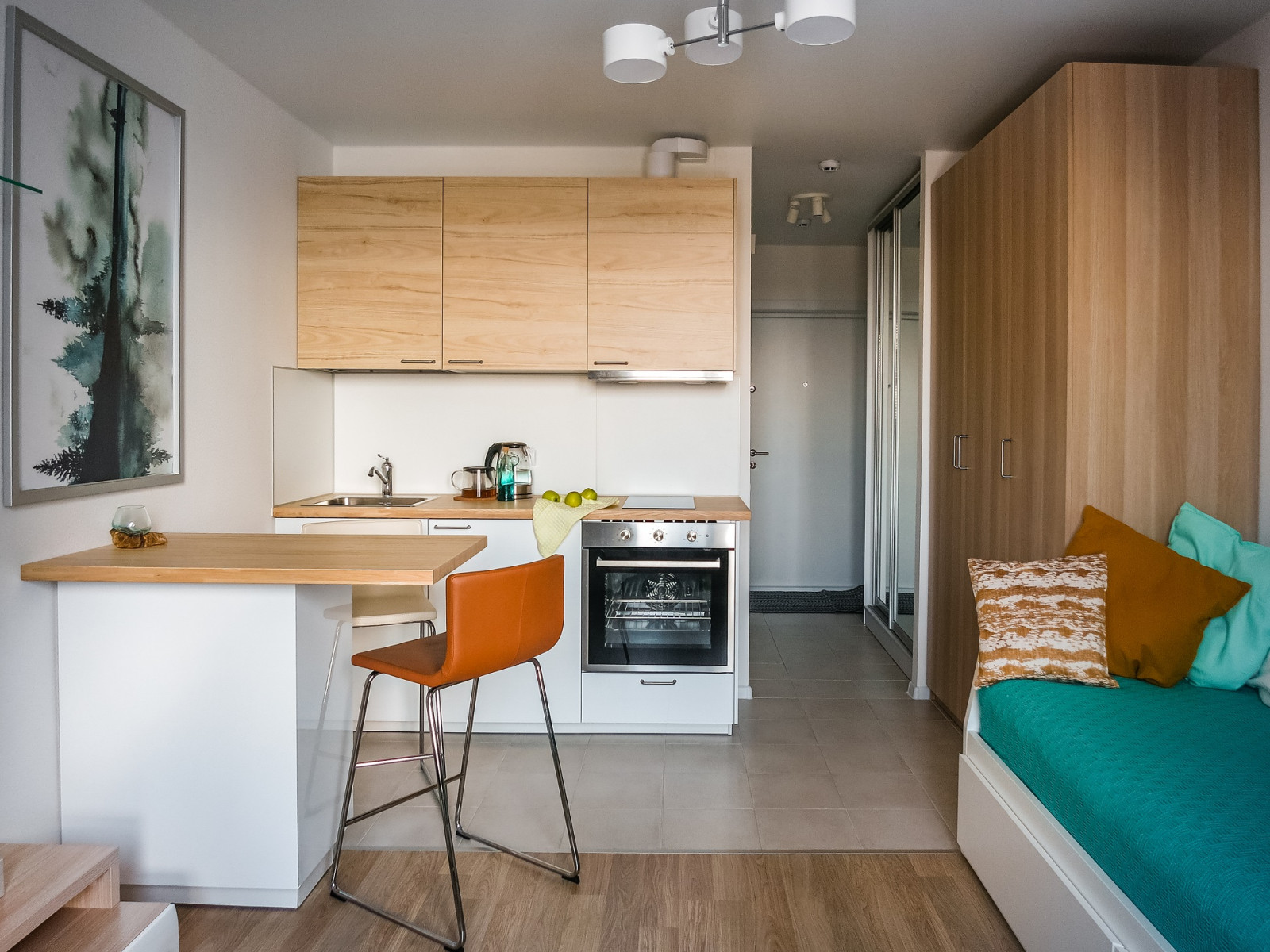 Комната в студии в доме ПИК