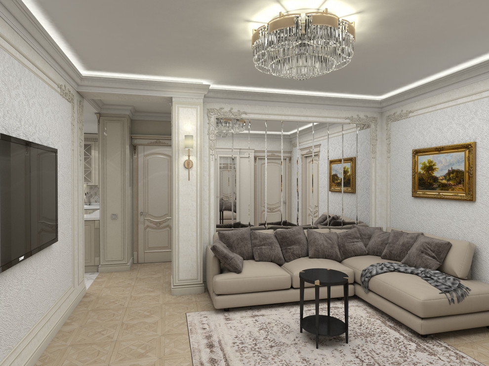 Обложка проекта: 5-комнатная квартира в сталинском доме