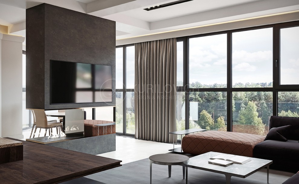 Aquamarine apartment