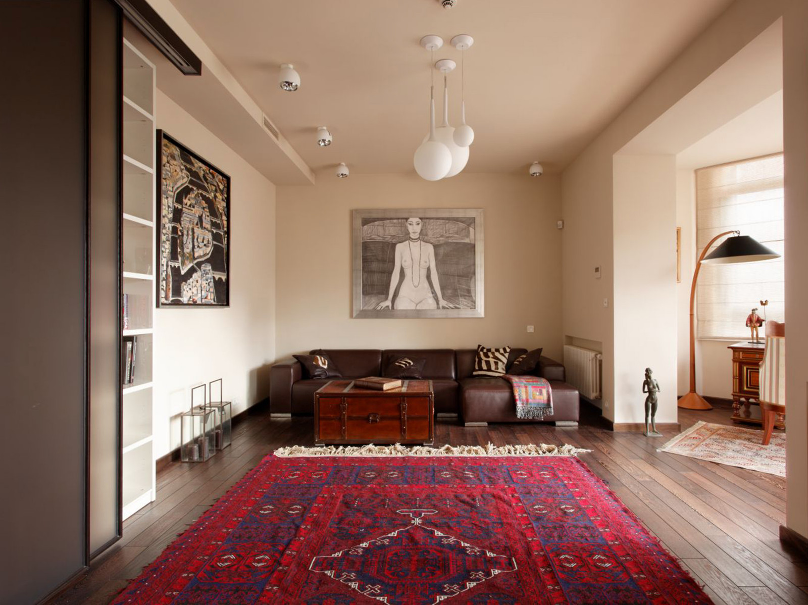 Интерьер квартиры в ЖК "Золотые ключи - 2", Москва, Минская ул. 1/3