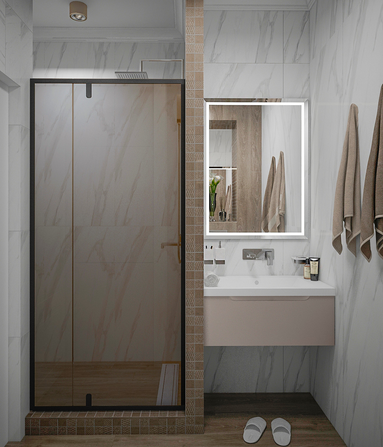 Квартира в неоклассике