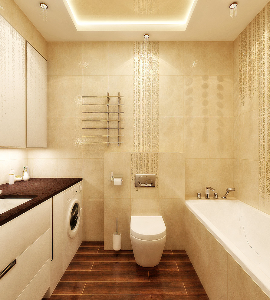 Marine design for bathroom