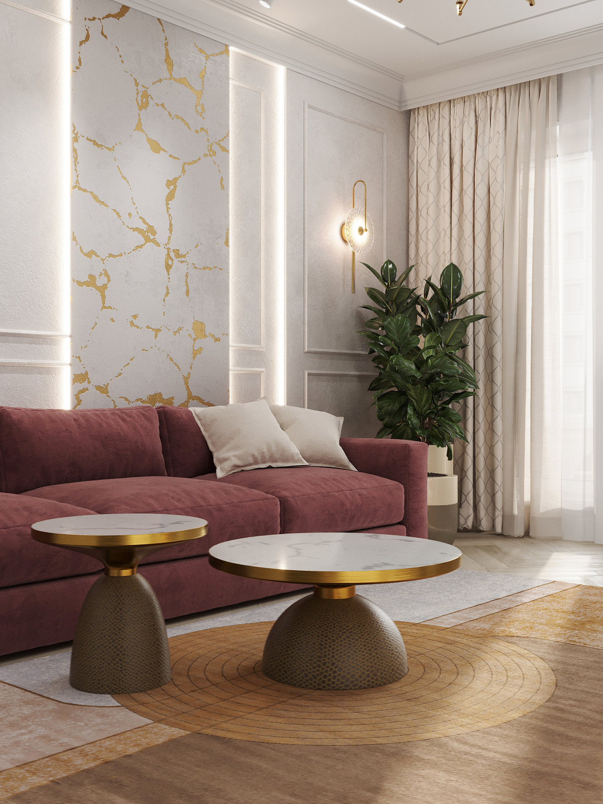 Дизайн двухкомнатной квартиры на Спортивной