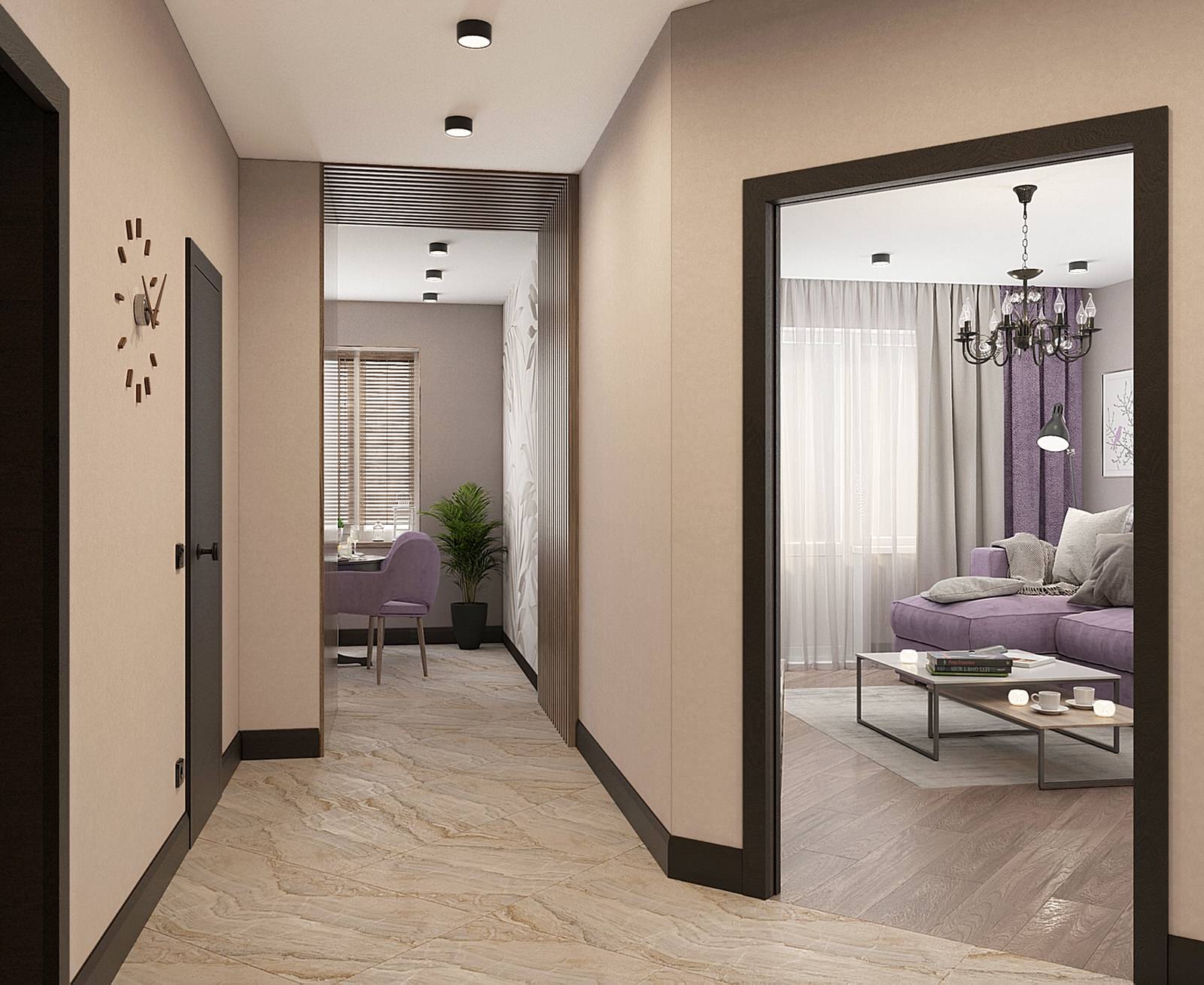 Дизайн-проект двухкомнатной квартиры