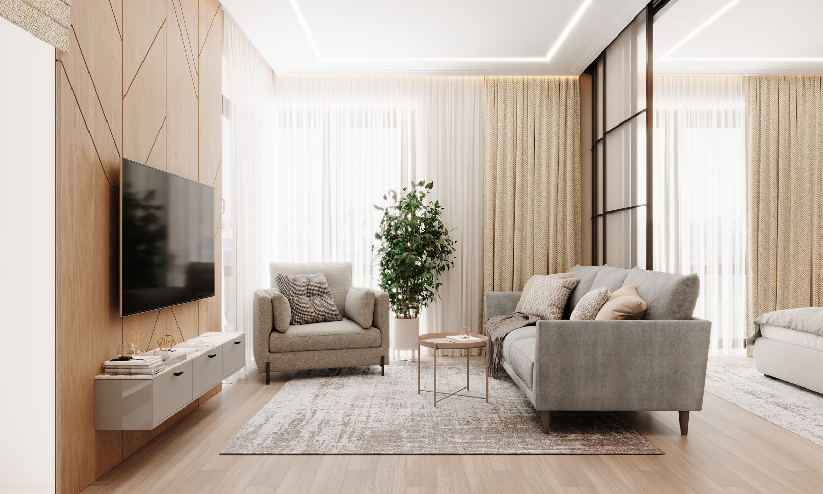 Обложка проекта: Квартира в ЖК "Дискавери Парк"