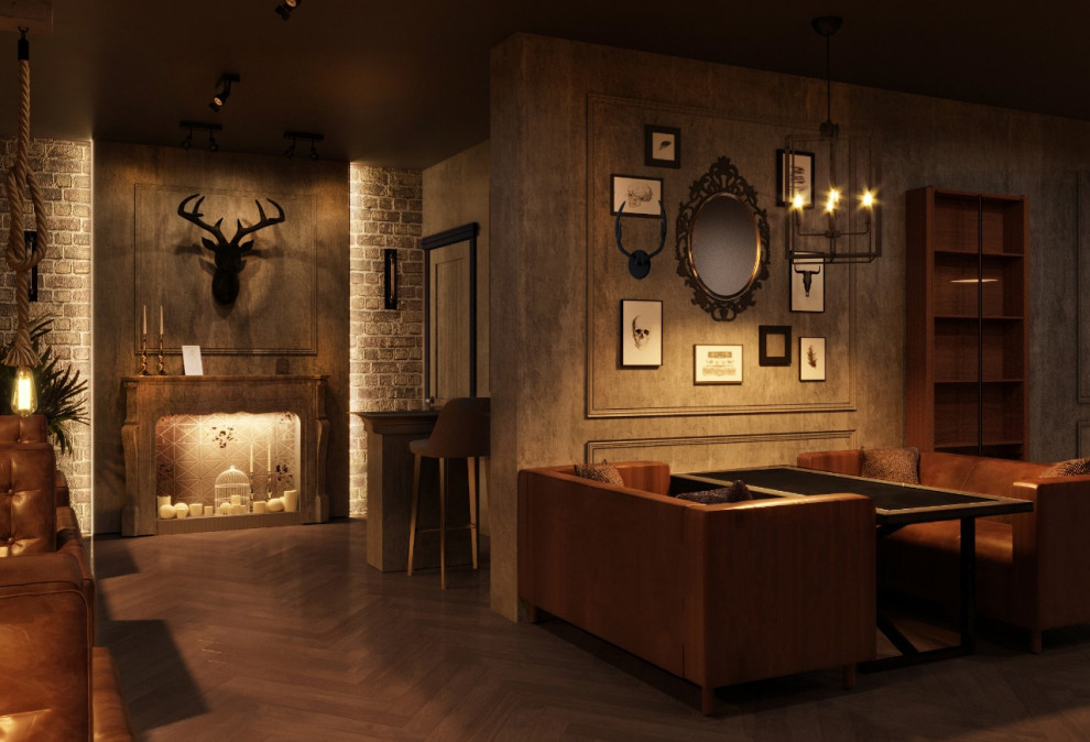 Кальяная КМ в стиле Гранж