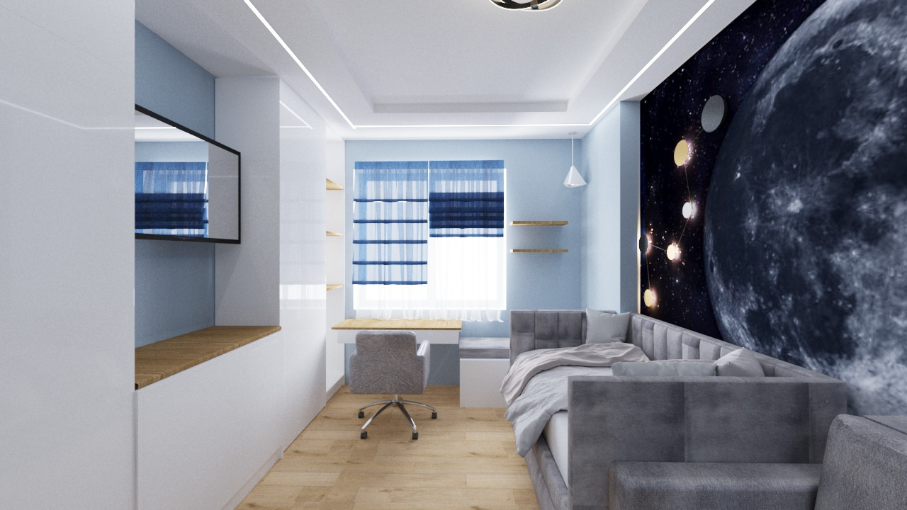 Квартира в Подольске для семейной пары 75 м2