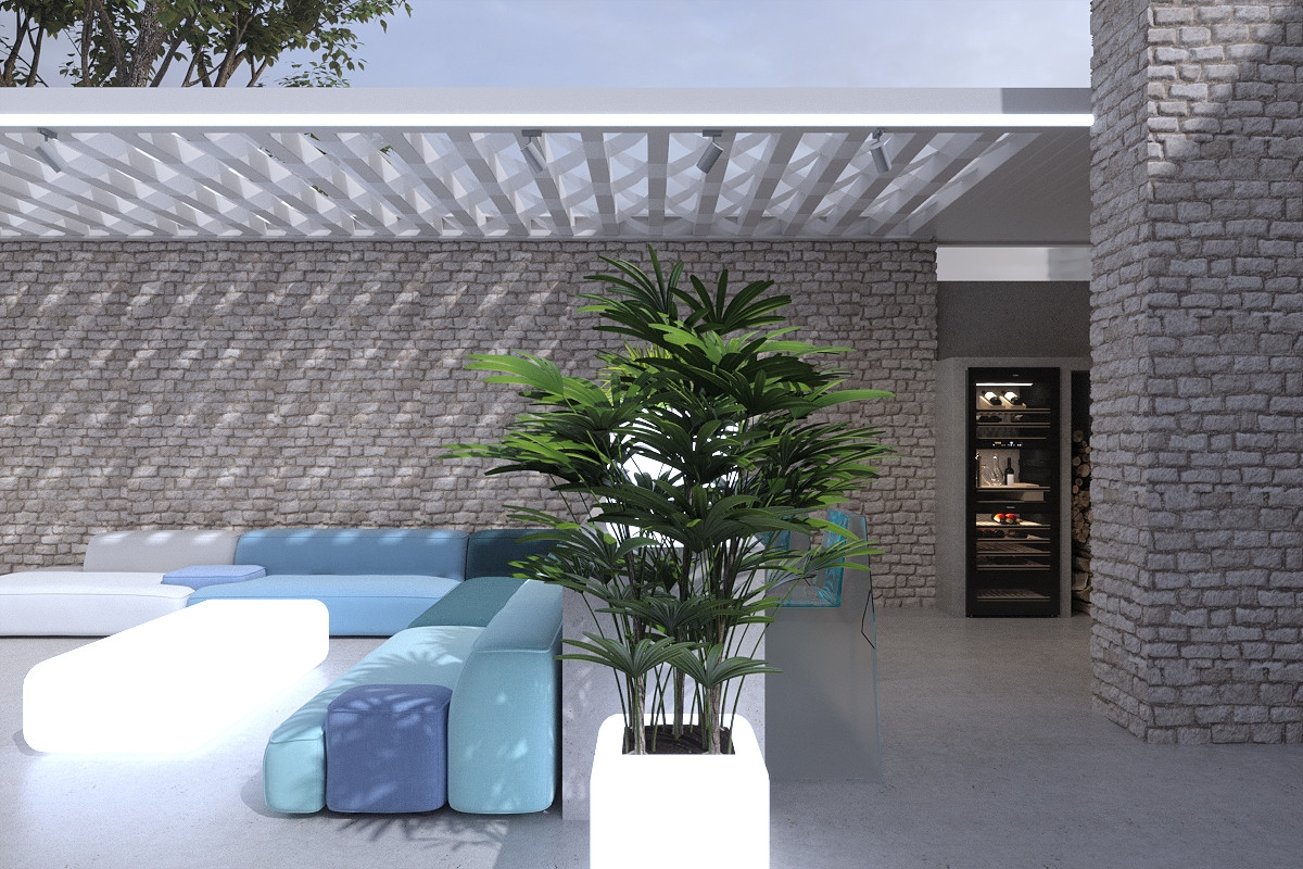 Дизайн дома у моря на Кипре