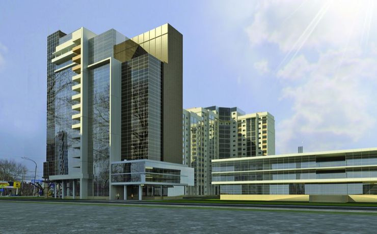 Административно-жилая застройка Екатеринбург