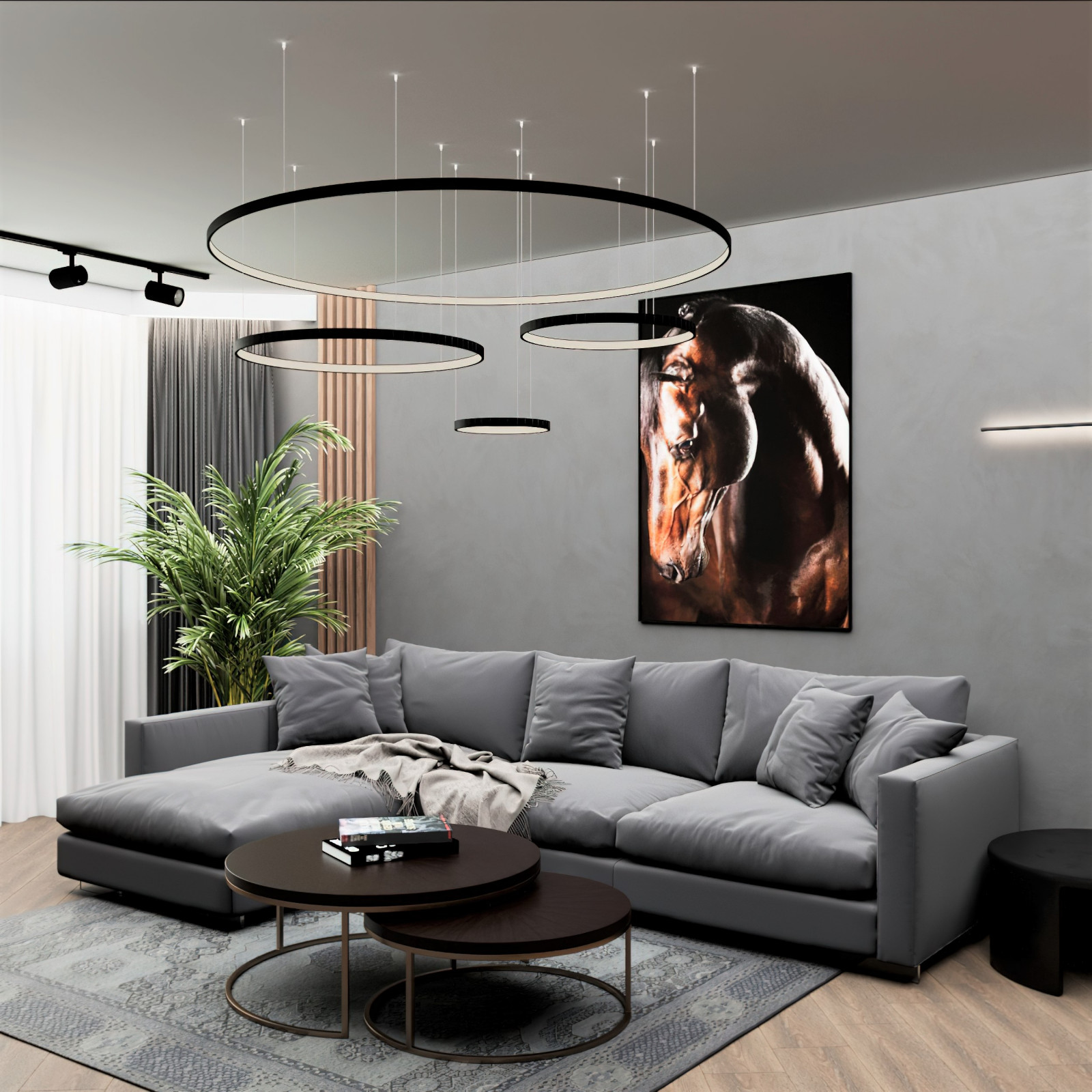 Визуализация квартира 90 м2