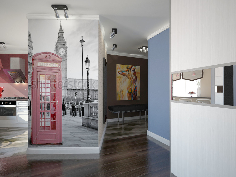 Современная трехкомнатная квартира на 20 этаже