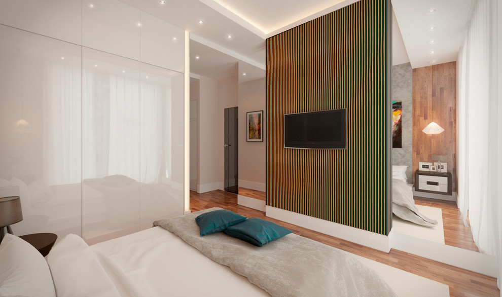 Обложка проекта: Трехкомнатная квартира 100м2 в Москве