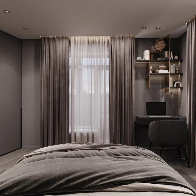 Дизайн проект 4-х комнатной квартиры 145 м2 для семейной пары с детьми