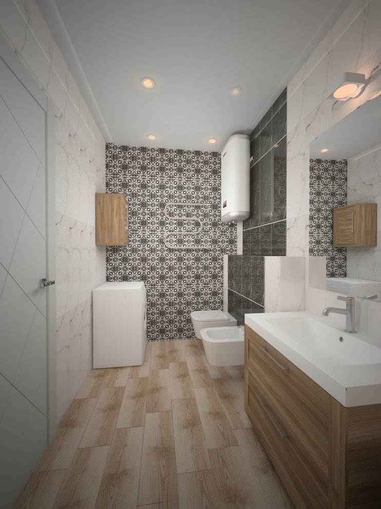 Проект 2-х комнатной квартиры в современном стиле