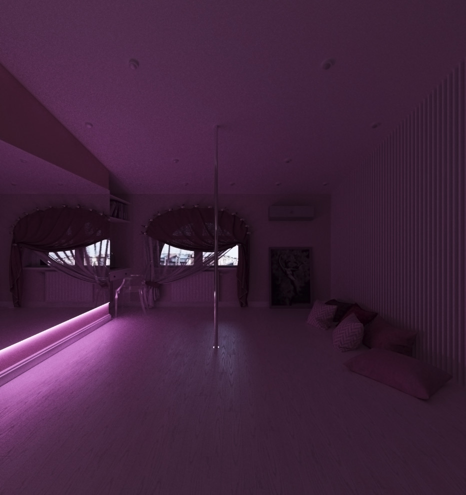 Двухуровневая квартира в стиле Ар-деко