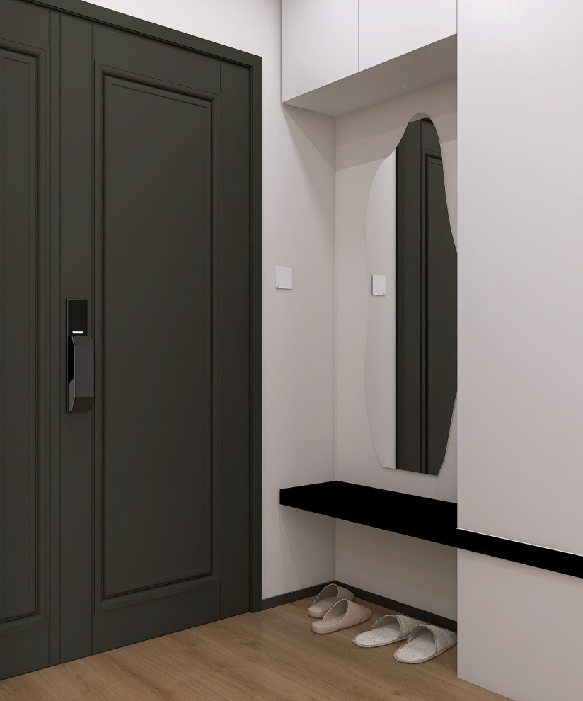 Современная кухня-гостиная 58 м²